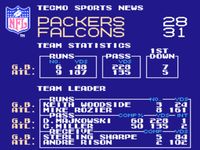 une photo d'Ã©cran de Tecmo Super Bowl sur Nintendo Nes